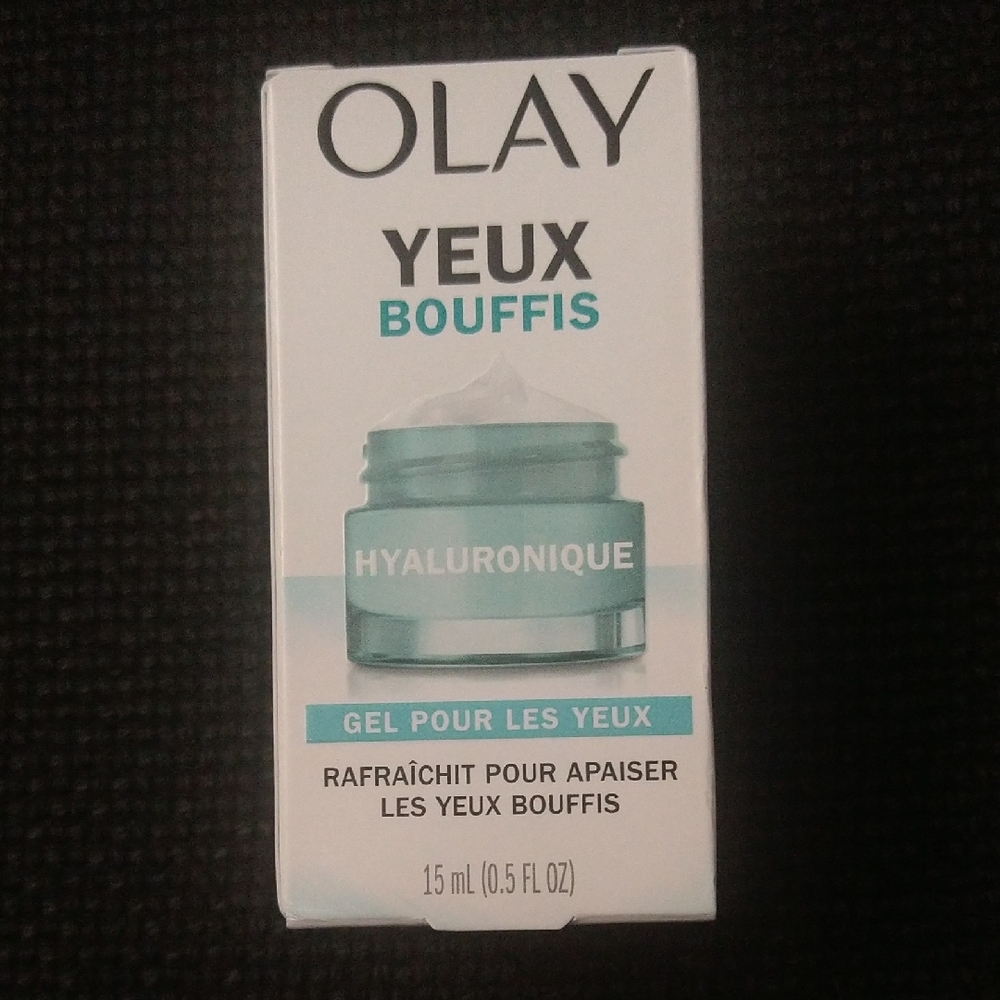 Olay Hyaluronic + Peptide 24 Gel Eye Cream, Fragrance-